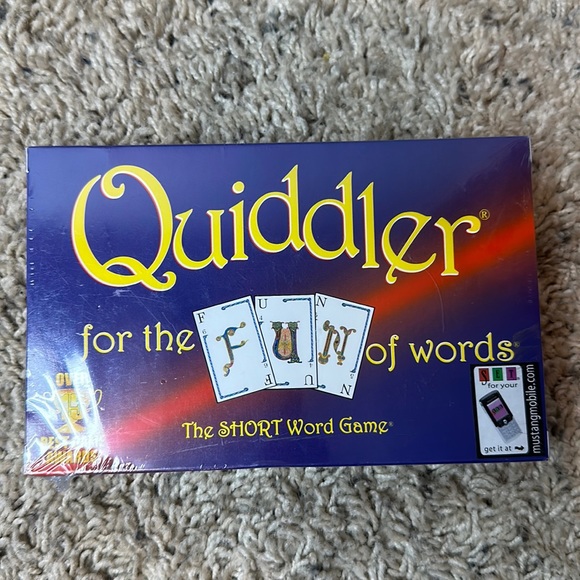 Quiddler The Short Word Game “For The Fun of Words” NEW - Picture 1 of 2